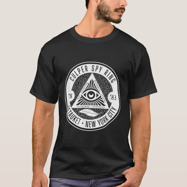 Culper Spy Ring Revolutionary War  T-Shirt (Front)