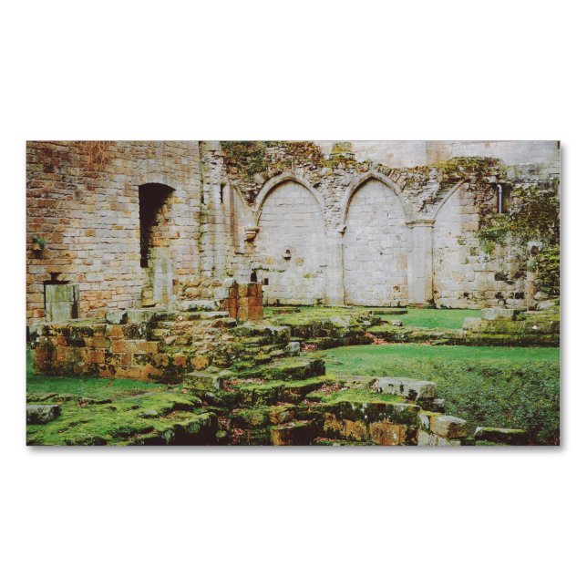 Culross Abbey  Magnetic Business Card (Front)