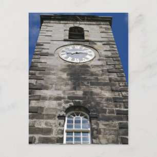 Culross clock tower postcard