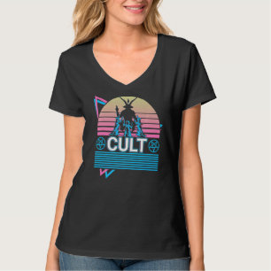 Cult Baphomet Occult Pagan Wicca Retro T-Shirt