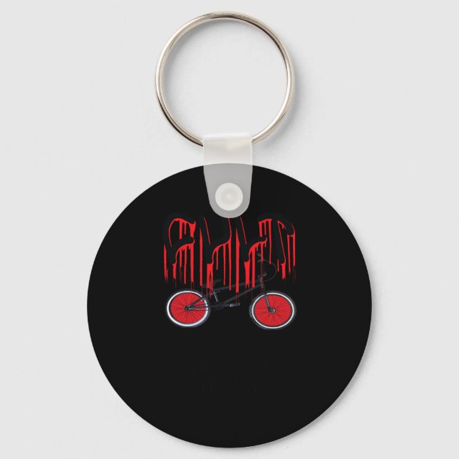 Cult bmx Costume Halloween Key Ring (Front)