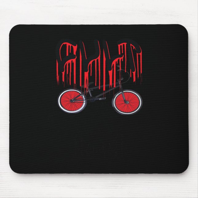 Cult bmx Costume Halloween Mouse Mat (Front)