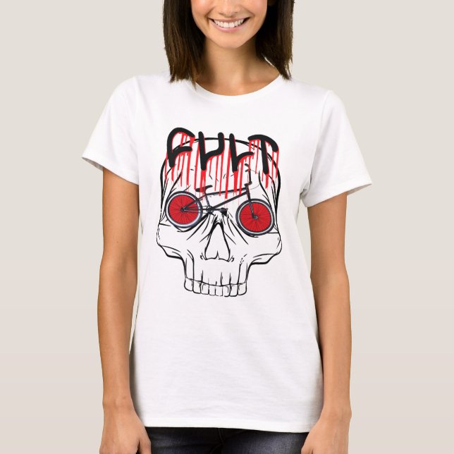 Cult Bmx Halloween Costume Gift For Women Girls Ki T-Shirt (Front)
