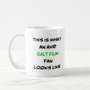 cult film fan, avid coffee mug