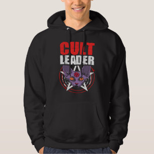 Cult Leader Cat Satanic Witchcraft Baphomet Occult Hoodie
