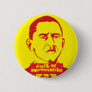 Cult of Personality Obama Button