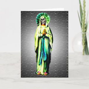 Cult Of Santa Muerte Card