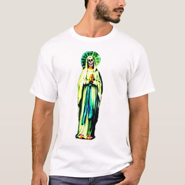 Cult Of Santa Muerte T-Shirt (Front)