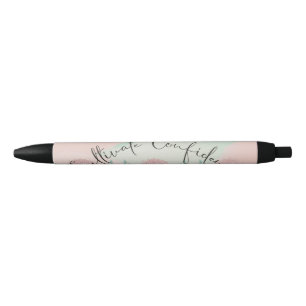 Cultivate Confidence Themed Black Ink Pen