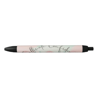 Cultivate Confidence Themed  Black Ink Pen