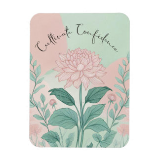 Cultivate Confidence Themed Magnet