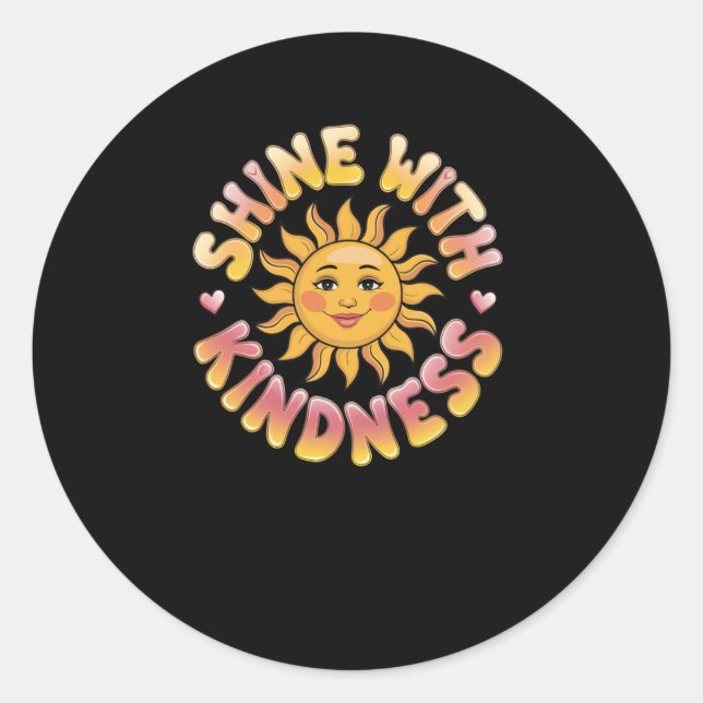 Cultivate Kindness Sticker1  Classic Round Sticker (Front)