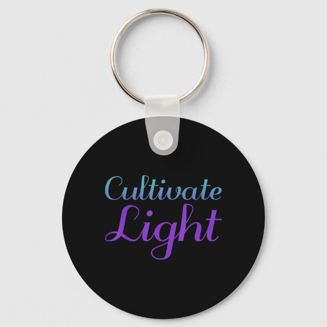 Cultivate Light Suicide Prevention Artwork Key Ring (Front)