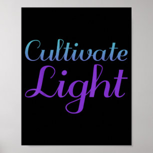 Cultivate Light Suicide Prevention Artwork Poster