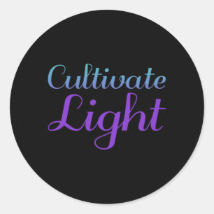 Cultivate Light Suicide Prevention Awareness Classic Round Sticker