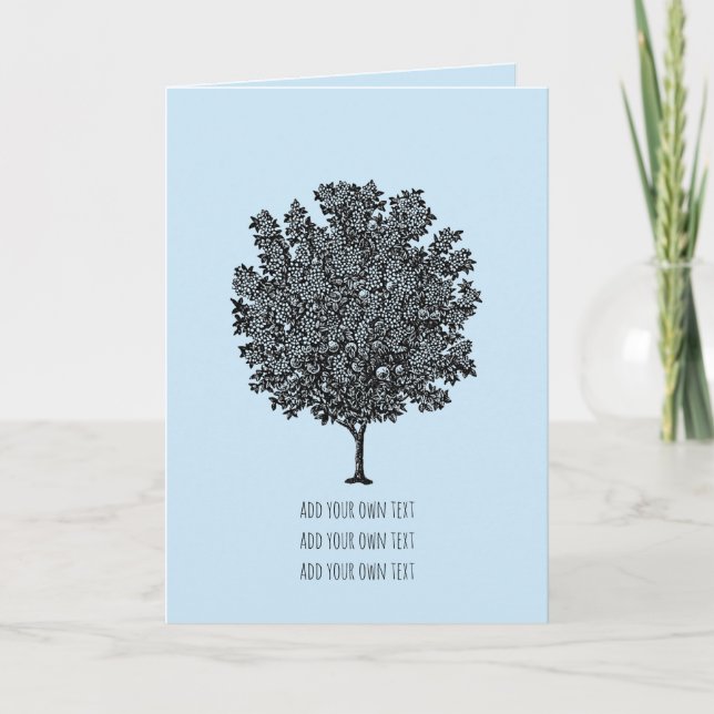 Cultivate Yourself Fruit Tree Thank You Card (Front)