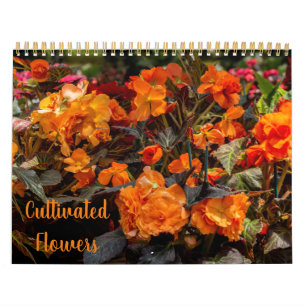 Cultivated Flowers Calendar