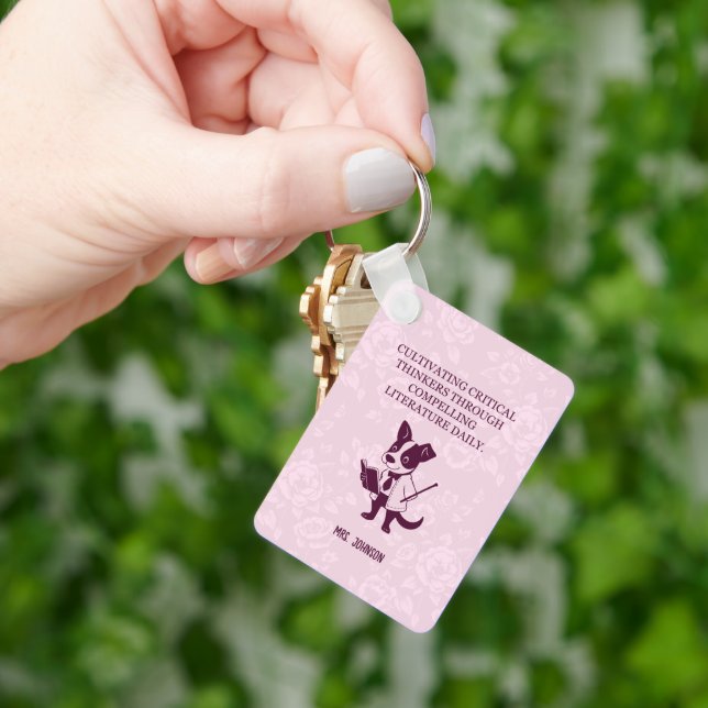 Cultivating Critical Thinker Compelling Literature Key Ring (Hand)