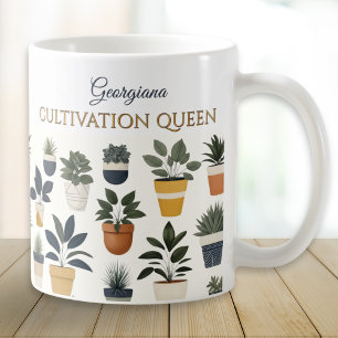 Cultivation Queen Plants Gardening Coffee Mug
