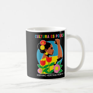 Cultura Es Der Hispanic Heritage Latina Emwerment Coffee Mug