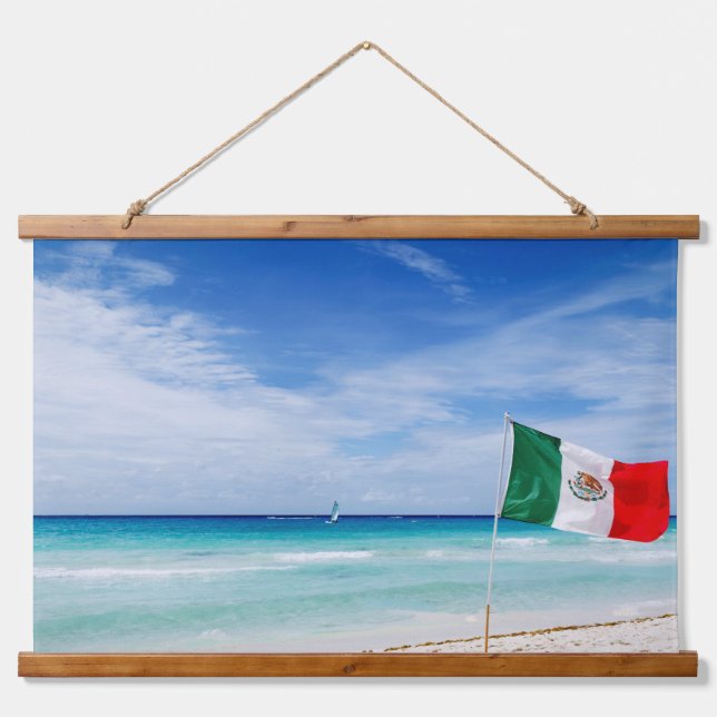 Cultural Coastal Decor Hanging Tapestry (Front)