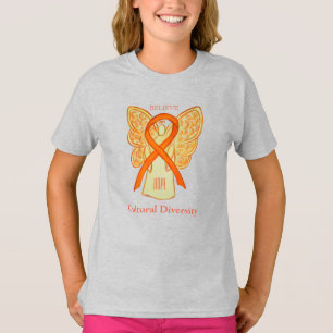 Cultural Diversity Awareness Ribbon Custom T-Shirt