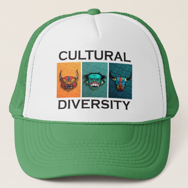 Cultural Diversity Trucker Hat (Front)