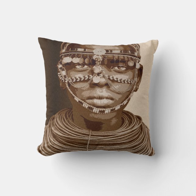 Cultural Elegance Cushion (Front)
