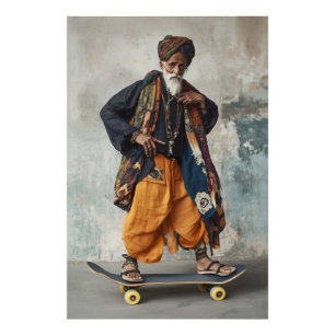 Cultural Fusion on Wheels Photo Print