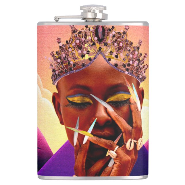 Cultural Inspiration  Hip Flask (Front)