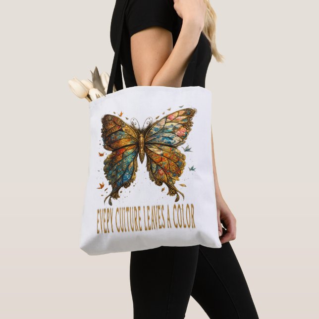 Cultural Ripples Tote Bag (Close Up)