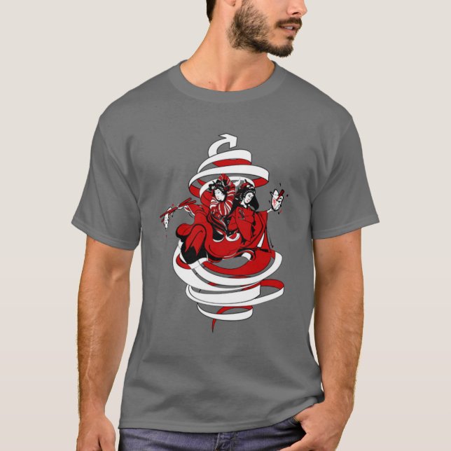 Cultural Shift Through Time - Japanese T-Shirt (Front)
