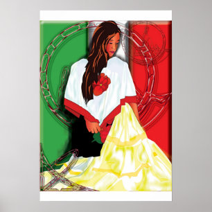 culture girl poster