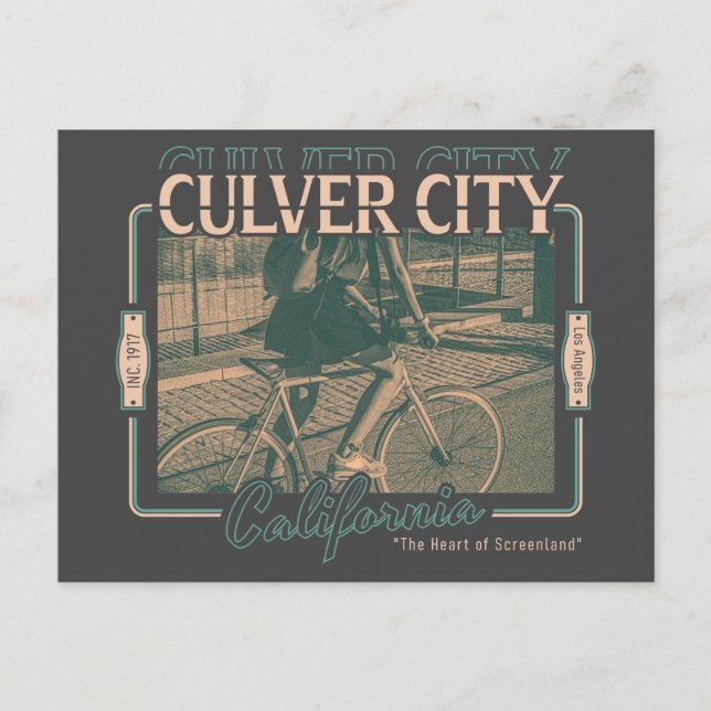 CULVER CITY LOS ANGELES CALIFORNIA - BALLONA CREEK POSTCARD (Front)