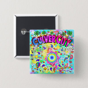 Culver City Mystic Dance 15 Cm Square Badge