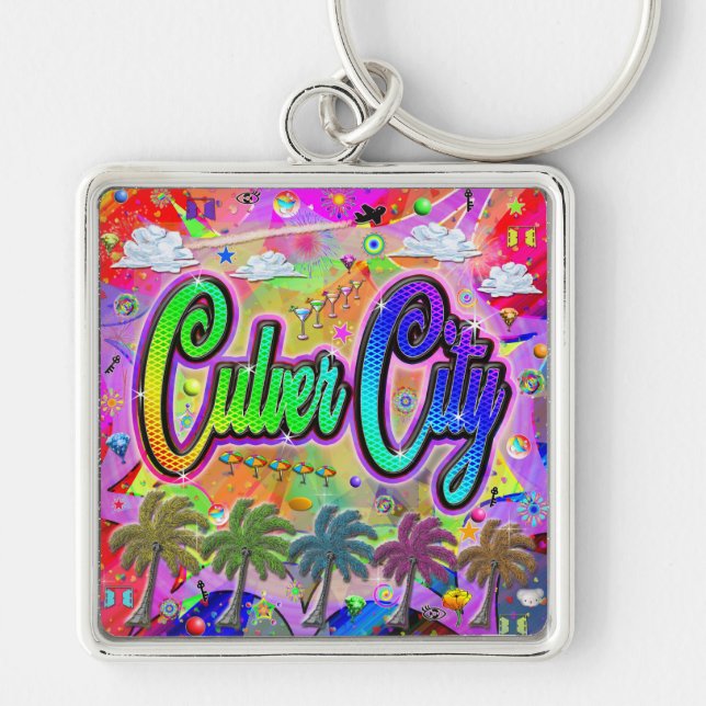 Culver City Vista Express Keychain (Front)