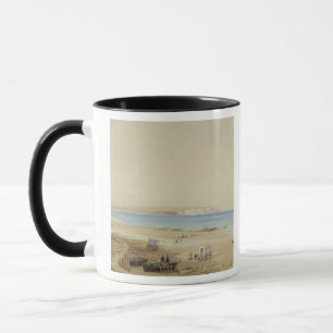 Culver Cliff, Isle of Wight (w/c, pen & ink, bodyc Mug