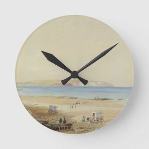 Culver Cliff, Isle of Wight (w/c, pen & ink, bodyc Round Clock