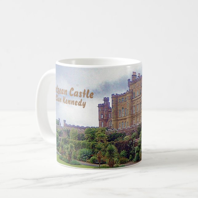 Culzean Castle – Clan Kennedy Coffee Mug (Front Left)