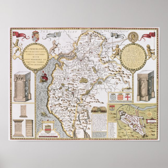 Cumberland and the Ancient City of Carlile Poster (Front)