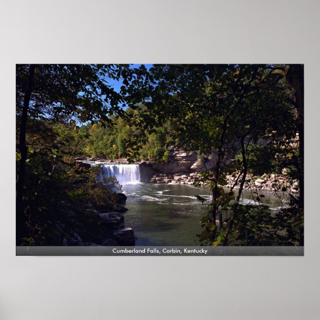 Cumberland Falls, Corbin, Kentucky Poster (Front)