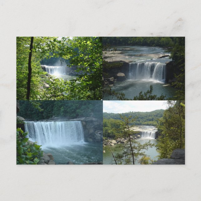 cumberland falls postcard (Front)