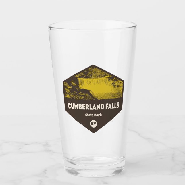 Cumberland Falls State Park Kentucky Glass (Front)
