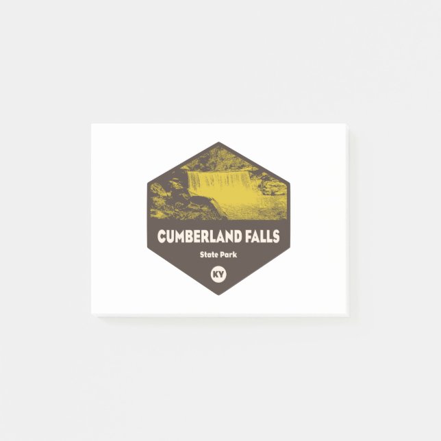 Cumberland Falls State Park Kentucky Post-it Notes (Front)