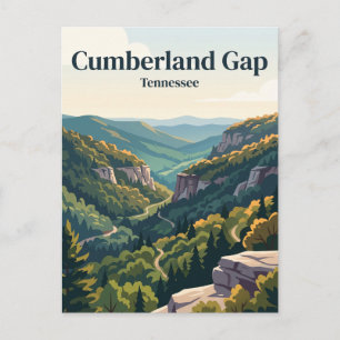 Cumberland Gap National Historical Park Tennessee Postcard