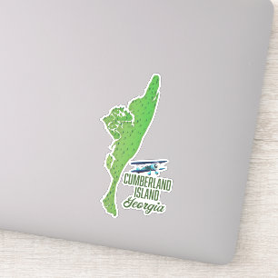 Cumberland island Georgia Map