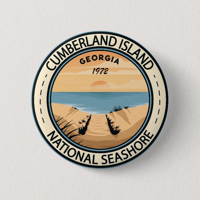 Cumberland Island National Seashore Georgia Badge (Front)