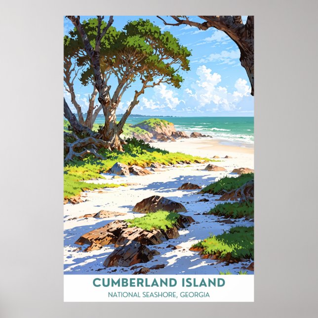 Cumberland Island, National Seashore, Georgia Poster (Front)