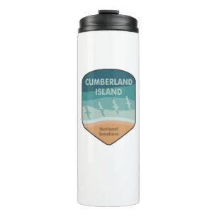 Cumberland Island National Seashore Seagulls Thermal Tumbler
