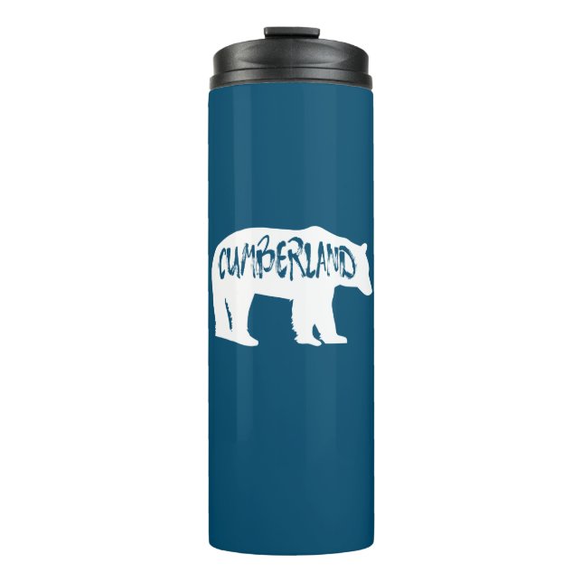Cumberland Maryland Bear Thermal Tumbler (Front)